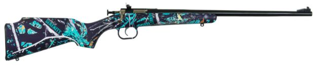 Picture of Crickett Youth 22 Lr 1Rd 16.12" Blued Barrel & Receiver, Fixed Front/Adjustable Rear Peep Sights, Muddy Girl Serenity Synthetic Stock W/11.5" Lop, Rebounding Firing Pin Safety 