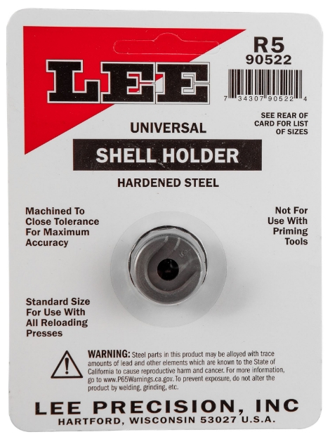 Picture of Lee Precision Shell Holder Universal #5R Wsm / 7Mm Rem Mag / 303 British / 480 Ruger 