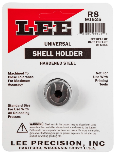 Picture of Lee Precision Shell Holder Universal #8R 32 Win / 348 Win / 40/65 / 45/70 