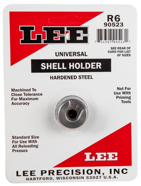 Picture of Lee Precision Shell Holder Universal #6R 218 Bee / 25/20 / 32/20 