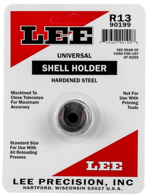 Picture of Lee Precision Shell Holder Universal #13R 45 Auto Rim 