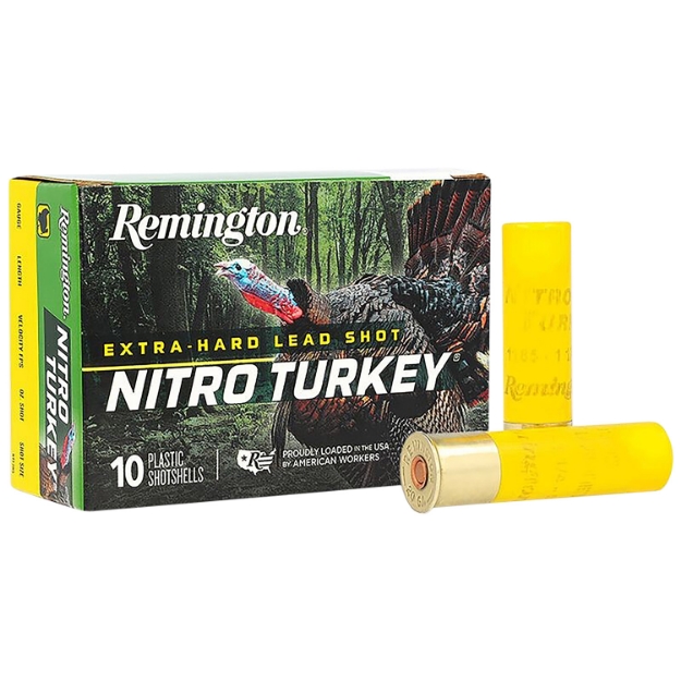 Picture of Remington Ammunition Nitro Turkey Upland 20 Gauge 3" 1 1/4 Oz 5 Shot 10 Per Box/ 10 Cs 