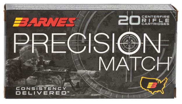 Picture of Barnes Bullets Precision Match Centerfire Rifle 6.5 Creedmoor 140 Gr Open Tip Match Boat-Tail 20 Per Box/ 10 Cs 