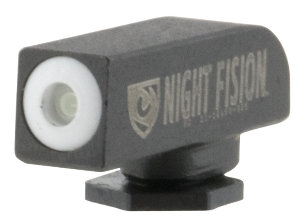 Picture of Night Fision Tritium Night Sights For Glock Black | Green Tritium White Ring Front Sight 