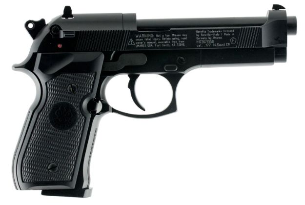 Picture of Beretta Air Pistol Beretta M92 Fs Co2 177 Pellet 8Rd Black Frame Black Polymer Grip 