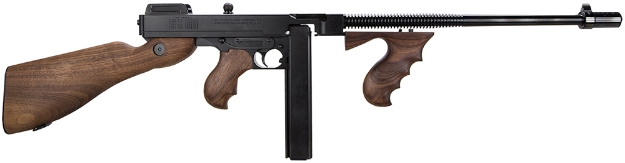 Picture of Thompson 1927A-1 Lightweight Deluxe 45 Acp Caliber With 16.50" Barrel, 20+1 Capacity (Stick), Blued Metal Finish, Walnut Wood Stock Grip Right Hand 