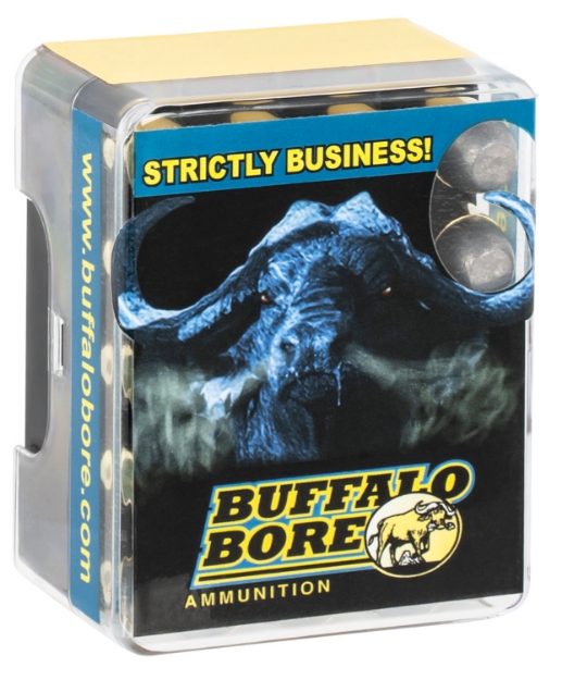 Picture of Buffalo Bore Ammunition Personal Defense Strictly Business 460 Rowland 255 Gr Hard Cast Flat Nose (Hcfn) 20 Per Box/ 12 Cs 