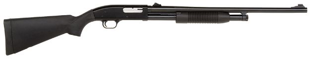 Picture of Maverick Arms 88 Slug 12 Gauge With 24" Cylinder Bore Barrel, 3" Chamber, 5+1 Capacity, Blued Metal Finish, Black Synthetic Stock & Rifle Sights Right Hand (Full Size) 