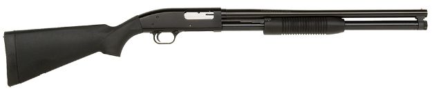 Picture of Maverick Arms 88 Security 12 Gauge 3" 7+1 20" Blued Barrel, Black Fixed Synthetic Stock 