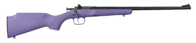 Picture of Crickett Youth 22 Lr 1Rd 16.12" Blued Barrel & Receiver, Fixed Front/Adjustable Rear Peep Sights, Purple Synthetic Stock W/11.5" Lop, Rebounding Firing Pin Safety 