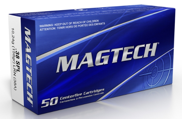 Picture of Magtech Range/Training Target 38 Special 158 Gr Lead Round Nose (Lrn) 50 Per Box/ 20 Cs 