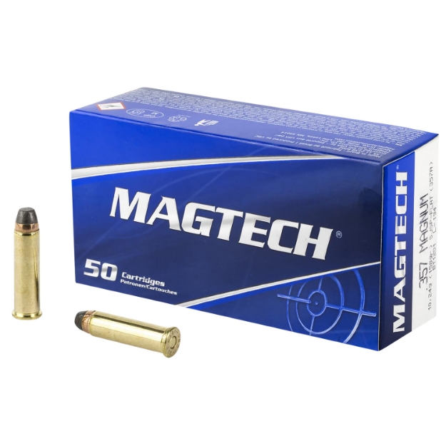 Picture of Magtech Range/Training Target 357 Mag 158 Gr Semi-Jacketed Soft Point Flat 50 Per Box/ 20 Cs 