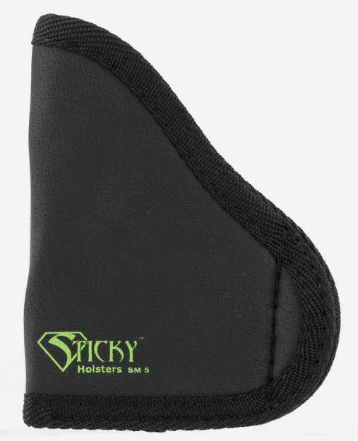 Picture of Sticky Holsters Sm-5 Iwb Size 5 Black/Green Latex Free Rubber Fits Sig P938 Fits Glock 42 Right Hand 