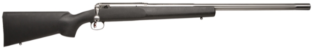 Picture of Savage Arms 12 Lrpv 22-250 Rem Caliber With 1Rd Capacity, 26" 1:12" Twist Barrel, Matte Stainless Metal Finish & Matte Black Fixed Hs Precision With V-Block Stock Right Hand (Full Size) 