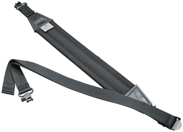 Picture of Butler Creek Ultra Sling Made Of Black Nylon With 48" Oal, 1" W & 1" Sewn-In Swivels For Rifles 