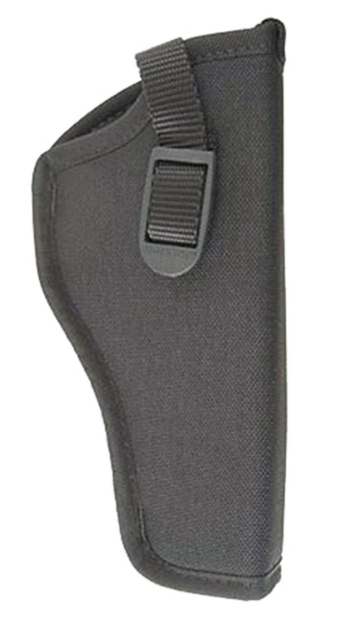 Picture of Uncle Mike's Sidekick Hip Holster Owb Size 05 Black Cordura Belt Loop Fits Large Semi-Auto Fits 4.50-5" Barrel Right Hand 