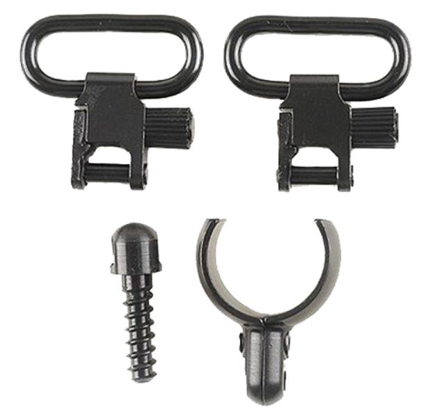 Picture of Uncle Mike's Magnum Band Swivel Set Made Of Steel With Blued Finish, 1" Loop Size, Quick Detach 115 Sg-1 Style For 12 Gauge Single Barrel Shotgun 