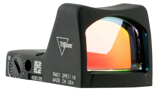 Picture of Trijicon Rmr Type 2 Matte Black 22X16mm 6.5 Moa Illuminated Red Dot Led Reticle 