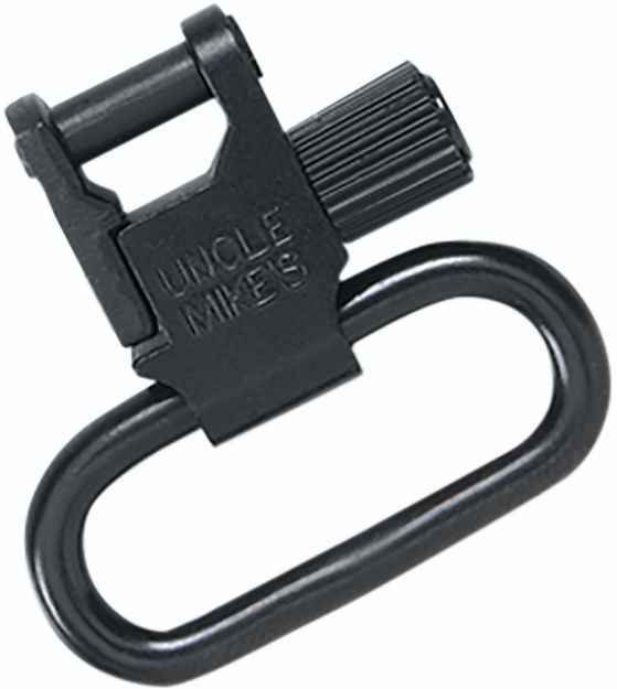 Picture of Uncle Mike's Super Swivel Made Of Steel With Blued Finish, 1.25" Loop Size & Quick Detach Style For Rifles Or Shotguns 