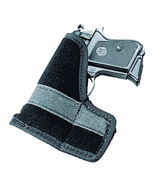 Picture of Uncle Mike's Inside The Pocket Holster Owb Size 01 Black Suede Like Pocket Fits 22-25 Cal Small Autos Ambidextrous 