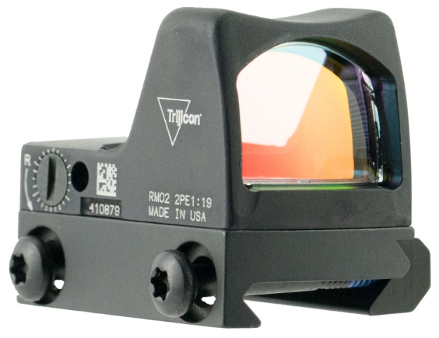 Picture of Trijicon Rmr Type 2 Matte Black 22X16mm 6.5 Moa Illuminated Red Dot Led Reticle 