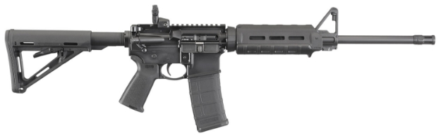 Picture of Ruger Ar-556 5.56X45mm Nato 30+1 16.10" Medium Contour Barrel, Black Hard Coat Anodized 7075-T6 Aluminum Forgings, Black Telescoping Magpul Moe Stock 