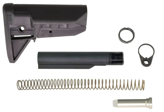 Picture of Bcm Bcmgunfighter Mod 0 Kit Black Synthetic With Sopmod Widebody Cheekweld For Ar-Platform 