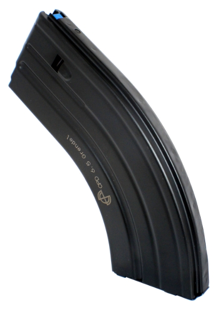 Picture of Duramag 2865041206Cp Ss Replacement Magazine Black With Blue Follower Detachable 26Rd 6.5 Grendel, 6Mm Arc For Ar-15 