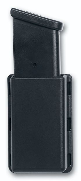 Picture of Uncle Mike's Kydex Single Mag Case Single Black Kydex Belt Clip Belts 1.75" Wide 