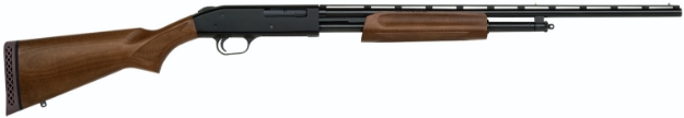 Picture of Mossberg 500 All Purpose Field 410 Gauge 5+1 3" 24" Vent Rib Barrel, Fixed-Full Choke, Blued Metal Finish, Hardwood Stock, Ambidextrous Safety 