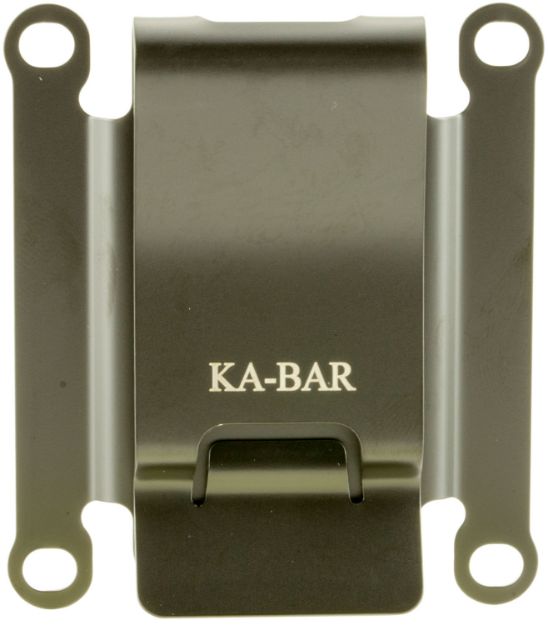 Picture of Ka-Bar Belt Clip For Ka-Bar Tdi, Hinderer, Becker, Black Metal 