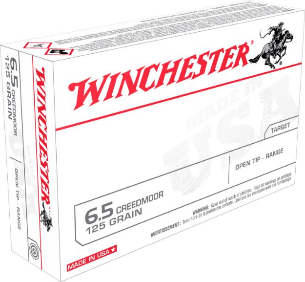 Picture of Winchester Ammo Usa 6.5 Creedmoor 125 Gr 2850 Fps Open Tip Range 20 Bx/10 Cs 