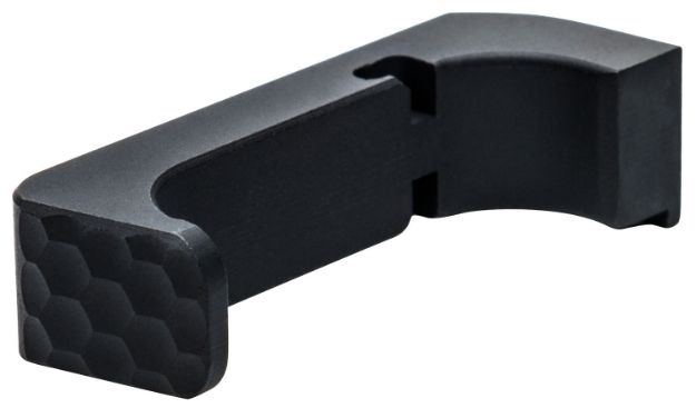 Picture of Zev Extended Mag Release Black Hardcoat Anodized 6061-T6 Aluminum For Glock 17 Gen4 