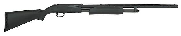 Picture of Mossberg 500 All Purpose Field 20 Gauge 5+1 3" 26" Vent Rib Barrel, Matte Blued Metal Finish, Dual Extractors, Black Synthetic Stock, Ambidextrous Safety, Includes Accu-Set Chokes 