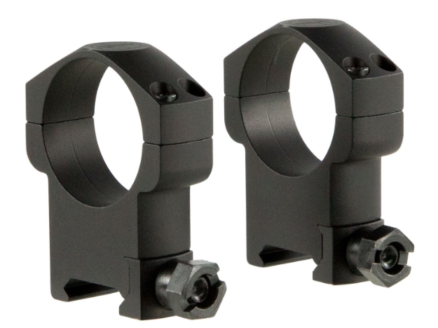 Picture of Leupold Mark 4 Scope Ring Set Picatinny Rail Super High 35Mm Tube Matte Black Aluminum 