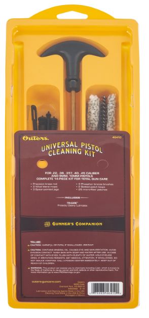 Picture of Outers Brass Rod Universal Pistol Kit Universal Pistol Includes Reusable Clamshell For Storage 