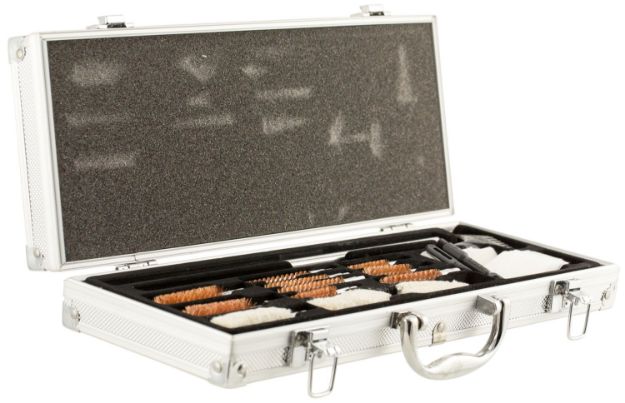 Picture of Hoppe's Universal Accessory Cleaning Kit Multi-Caliber/Silver Hard Case 