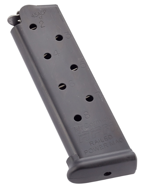 Picture of Cmc Products Railed Power Mag Black Detachable 8Rd 45 Acp For 1911 Government 