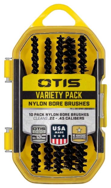 Picture of Otis Variety Brushes Multi-Caliber Rifle/Pistol Firearm Nylon Bristles 10 Pk. 