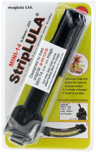 Picture of Maglula Striplula Black Polymer For 223 Rem, 5.56X45mm Nato Ruger Mini-14 Holds Up To 10Rds 