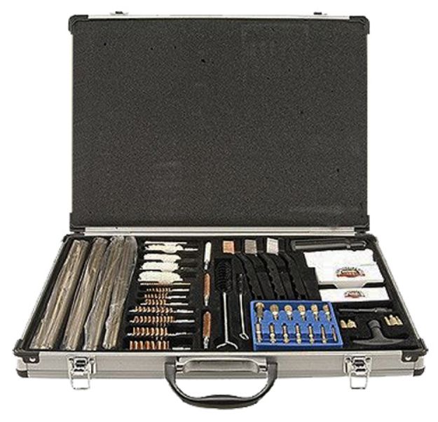 Picture of Dac Super Deluxe Universal Gun Cleaning Kit Multi-Caliber/61 Pieces Silver 