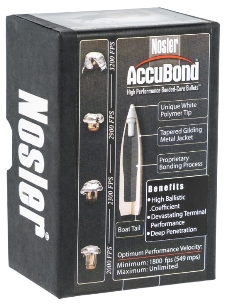 Picture of Nosler Accubond Hunting 270 Win .277 130 Gr Spitzer Point 50 Per Box 