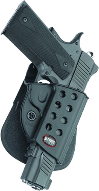 Picture of Fobus Passive Retention Evolution Owb Black Polymer Paddle Fits 1911 W/Wo Rails Right Hand 