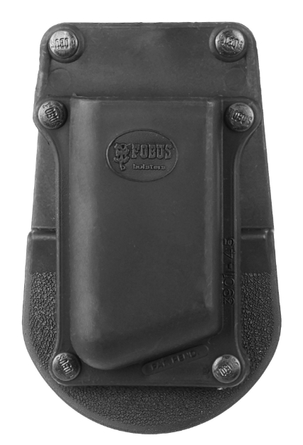 Picture of Fobus Single Mag Pouch Black Polymer Paddle Compatible W/ Single Stack/1911 Belts 1.75" Wide 