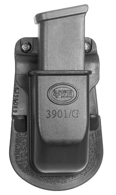 Picture of Fobus Single Mag Pouch Black Polymer Paddle Compatible W/ Double Stack/Glock Belts 1.75" Wide 