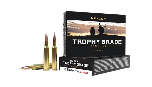 Picture of Nosler Trophy Grade Hunting 33 Nosler 225 Gr Nosler Accubond 20 Per Box/ 10 Cs 