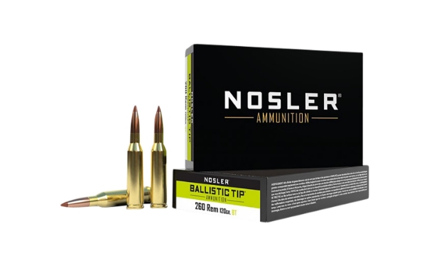 Picture of Nosler Ballistic Tip Hunting 260 Rem 120 Gr Spitzer Ballistic Tip (Sbt) 20 Per Box/ 10 Cs 