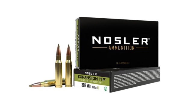 Picture of Nosler E-Tip Hunting 308 Win 168 Gr E-Tip Lead-Free 20 Per Box/ 10 Cs 