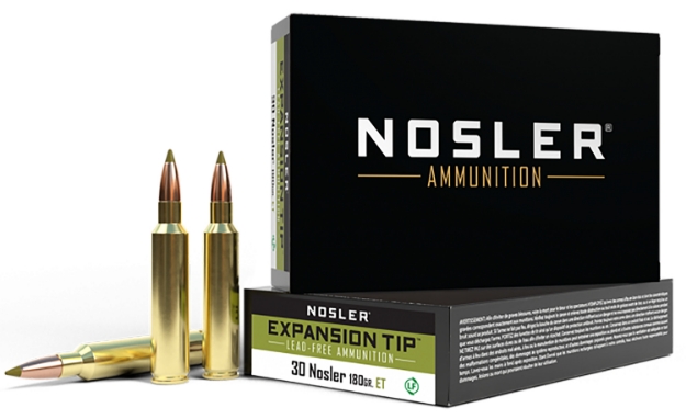 Picture of Nosler E-Tip Hunting 30 Nosler 180 Gr E-Tip Lead-Free 20 Per Box/ 10 Cs 