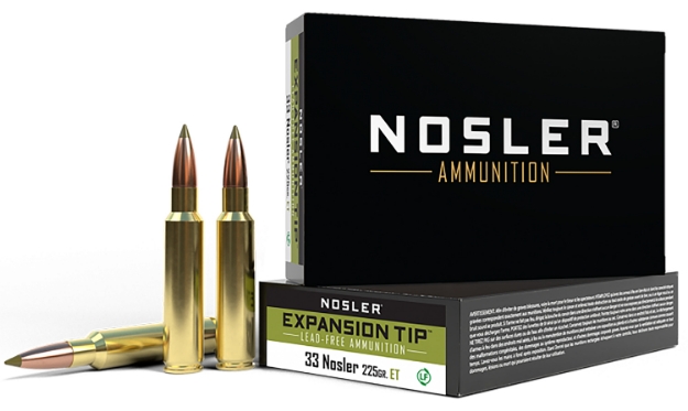 Picture of Nosler E-Tip Hunting 33 Nosler 225 Gr E-Tip Lead-Free 20 Per Box/ 10 Cs 